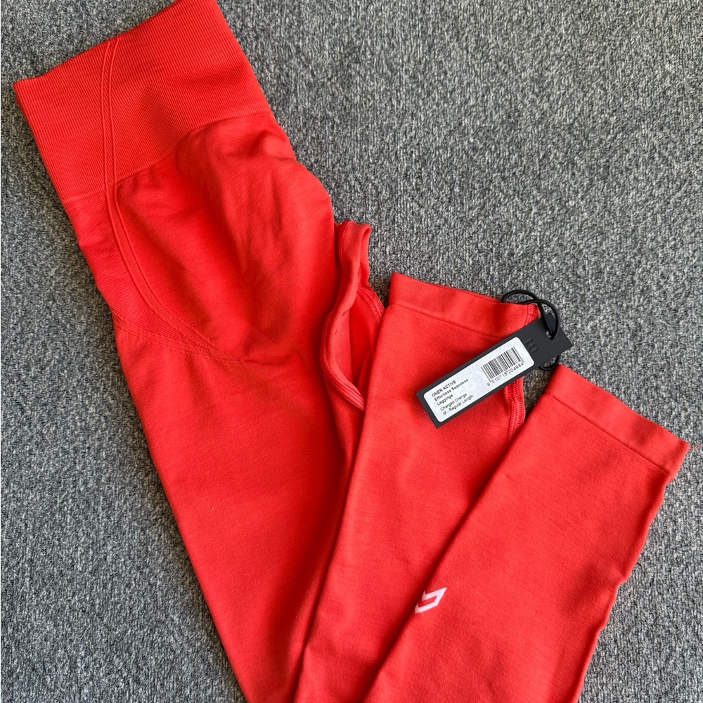 Oner Active Girls Red Leggings